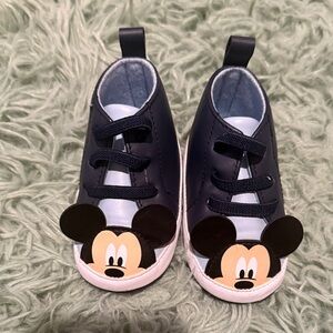 Disney Mickey Mouse Kids Sneakers - Navy and White